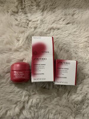 x2 Shiseido Essential Energy Hydrating Day Cream (15ml) Each
