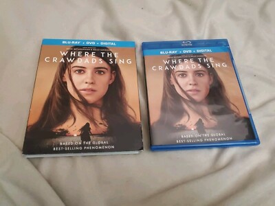 Where the Crawdads Sing (Blu-ray + DVD, 2022) w/ Slipcover