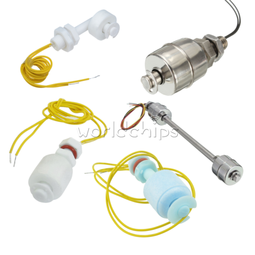 Stainless Steel PP Float Switch Water Liquid Level Sensor Module for Tank Pool - Picture 1 of 19