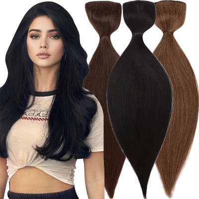 CLEARANCE Clip in Extensions Real Remy Human Hair One Piece 3/4 Full Head Thick