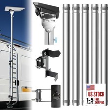 Starlink Mini Pole Mount, 8 Ft Starlink Mimi Mounting Kit with RV Ladder Mount