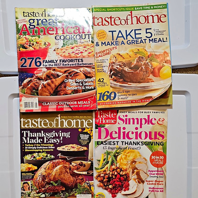 Taste of Home Thanksgiving Made Easy! Vibtage Illustrated Recipes