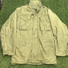 Vintage 80s OG 107 M65 Field Jacket Mens Small Long Green United States READ