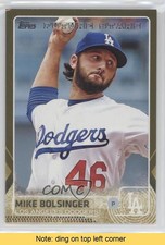 2015 Topps Update Future Stars Gold 1220/2015 Mike Bolsinger #US280 READ 0a1