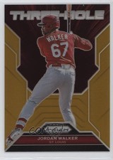 2023 Panini Prizm Three-Hole Gold Prizm /10 Jordan Walker #TH14 lz7
