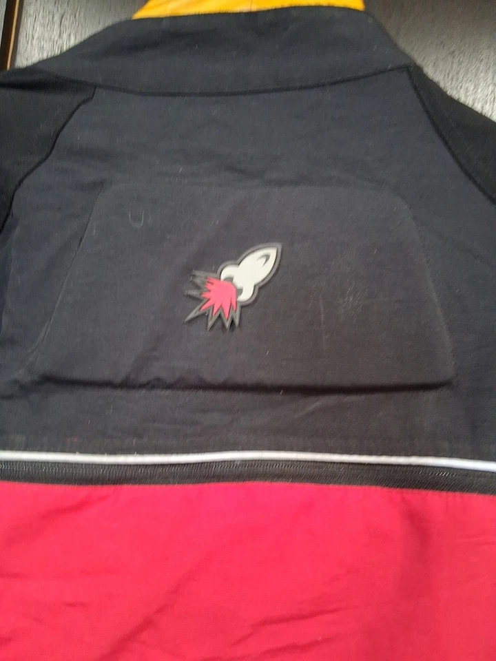 NUEVA Chaqueta Blindada Joe Rocket Negra y Roja/Negro Racing XL Foto 4 de 4