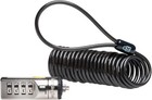 Kensington Portable Combination Cable Lock for Laptops & Other Devices K64670AM