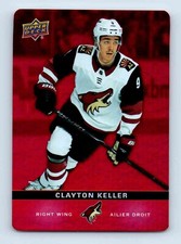 2019-20 Upper Deck Tim Hortons Red Die Cut Clayton Keller Arizona Coyotes #DC-30