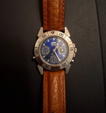 Orologio Sector ADV 2500 quadrante acciaio colore blu movimento al quarzo