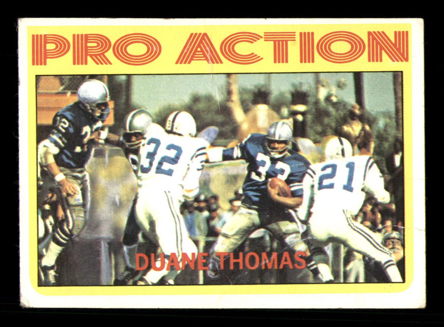 1972 Topps Duane Thomas #253 Creased
