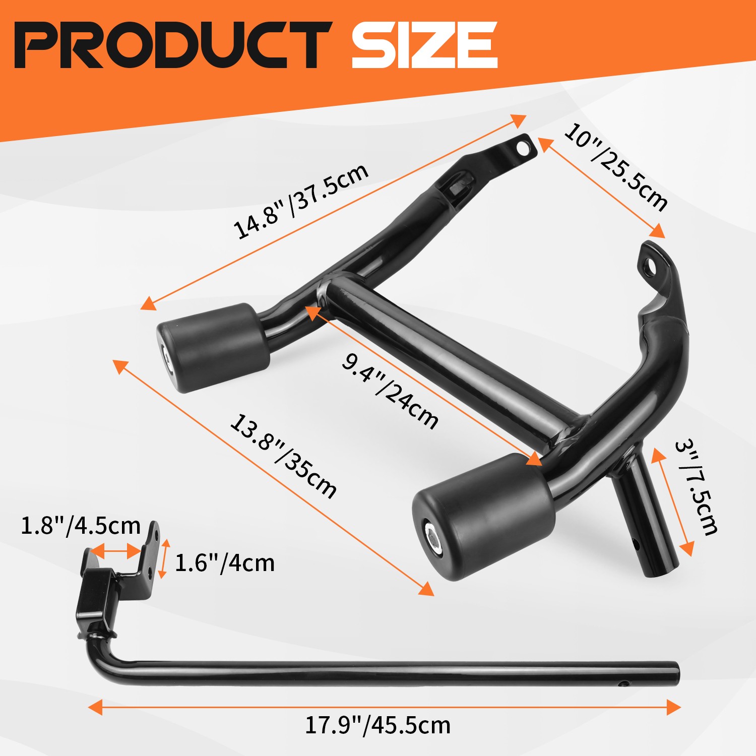 for Harley Road King Electra Glide 2023-2025 Tip-Over Saddlebag Protection Bar