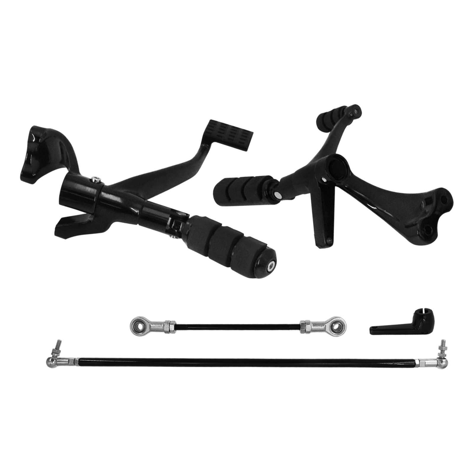 Forward Controls Foot Pegs Levers Linkages For Harley Sportster XL1200 2004-2013