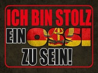 Holzschild 30X40 Cm Ich Bin Stolz Ein Ossi Zu Sein Deko Geschenk Holz Schild