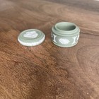 Wedgwood Sage Green Jasperware Trinket Box — photo 3