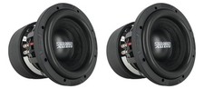  2 Sundown Audio X-8 V.4 D2 8" 1250 Watt RMS Car Subwoofers DVC 2-Ohm Car Subs