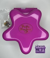 Vintage BBT Polly Pocket 1993 Fairylight Ball Playset w/ 2 Dolls WORKING