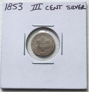 1858 Three Cent Silver (Trime) – Sharp Details & Original Surfaces