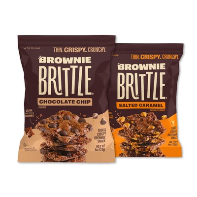 Sheila G's Brownie Brittle Low Calorie, Thin Sweet Crispy Snack and Treats