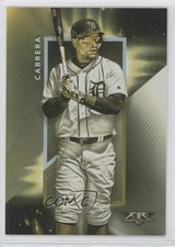 2019 Topps Fire En Fuego Gold Minted Miguel Cabrera #EF-13 1b0