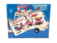 VINTAGE 80 AGES MOTOR TEAM F1 SET MC LAREN VAN+ CAR NEW OLD STOCK RE
