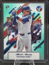 2025 Topps Pristine - Matt Shaw (RC) - Pristine Aqua Refractor - 119/199