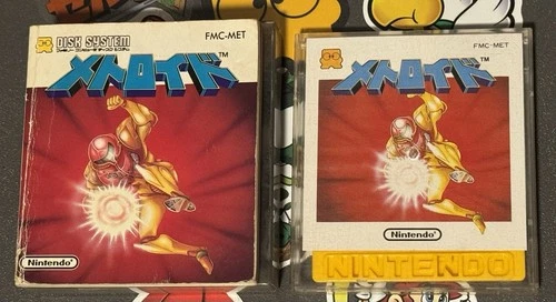 Metroid Nintendo Famicom Disk System COMPLETE Japan Import US Seller TESTED