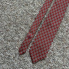 Vintage Burberrys Necktie Tie Pattern Shapes