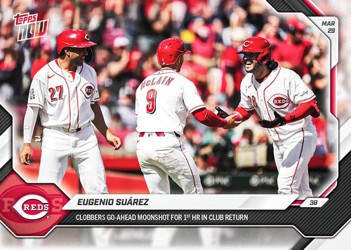 2026 Topps Now #28 Eugenio Suarez | Baseball Card