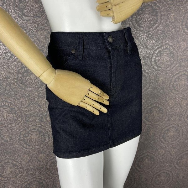 Women Diesel Skirt Navy Cotton 38 / M / 46 #336T