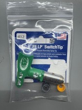 GRACO FINE FINISH LOW PRESSURE REVERSIBLE SPRAY TIP 412 RAC X FF LP SWITCHTIP