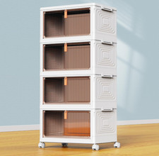 Sistema de 4 Cajas de Almacenamiento Apilable...