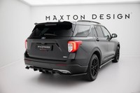 Spoiler CAP FüR Ford Explorer XLT Mk6 Heckspoiler Dachspoiler Schwarz