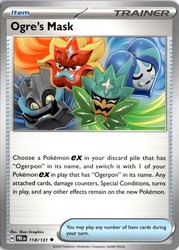 Ogre's Mask 118/131 Prismatic Evolutions