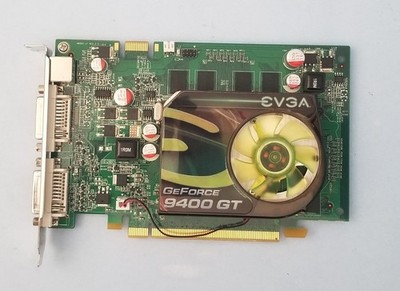 EVGA NVIDIA GeForce 9400 GT (512P3N944LR) 512 MB DDR2 SDRAM PCI Express x16