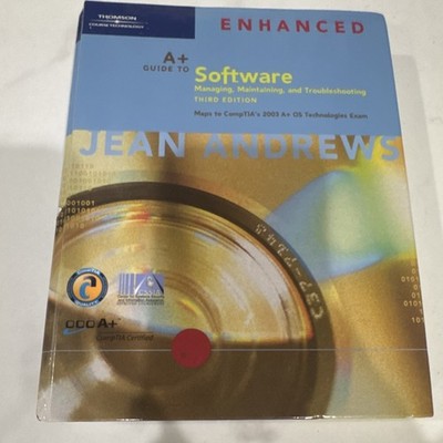 A+ Guide to Software Third Edition Enhanced Jean Andrews Paperback Thomson