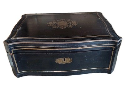 Large box set TAHAN Paris 30 rue de la Paix - Signed - 30cm - Napoleon III 