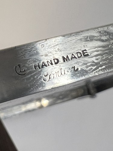 Cartier Sterling Silber Doppel Bilderrahmen - Bild 8 von 9