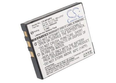 Li-Ion Akku für Rollei DX63 DX68 Tribute DT6 3,7V 850mAh