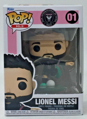 Funko Pop! MLS Inter Miami Lionel Messi #01 Official Licensed with