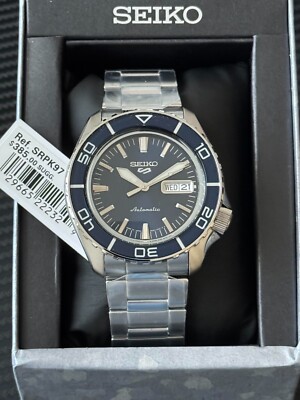 SEIKO 5 Sports Blue SNZH series Japan SRPK97-MINT | eBay