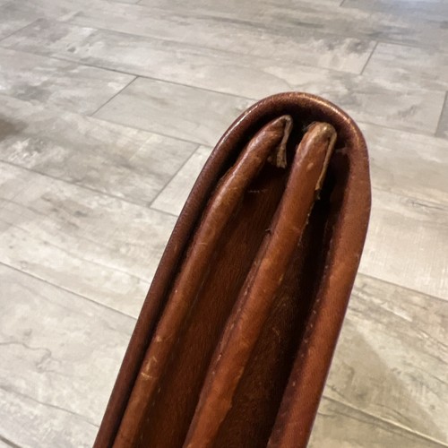 Vintage Orvis dickes Rindsleder braun Leder Portfolio Aktentasche 16" x 13" x 3" - Bild 13 von 14