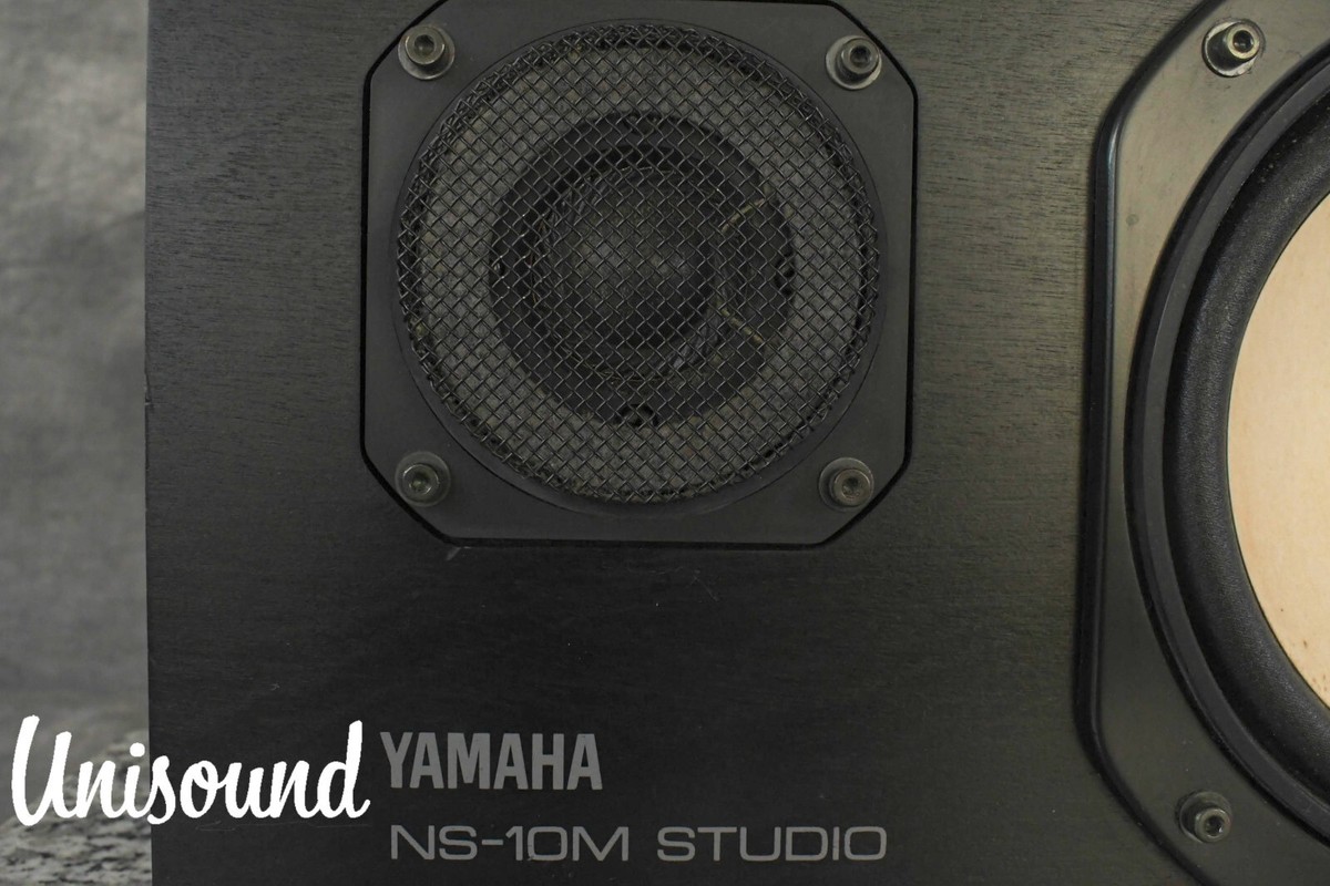 稼働品】希少な YAMAHA NS-10M 同シリアルナンバー ネット付き