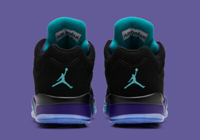 Nike Air Jordan 5 V Low Golf size 15. Black Grape Ice CU4523-001