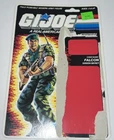 GI Joe ARAH Falcon v1 *FULL UNCUT FILE CARD BACK* 1987 Vintage
