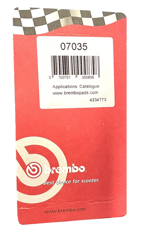 Pastiglie Freno Brembo Ceramic Anteriori per YAMAHA XTZ 750 SUPER TENERE 1989> - Image 2 of 4