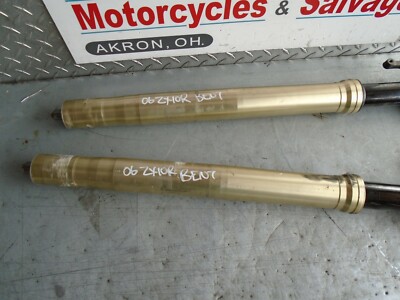 840 06-07 Kawasaki Ninja Zx10r Left Front Fork Tube Leg Inner