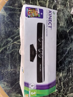 Xbox 360 Kinect Sensor schwarz OVP komplett Netzteil USA
