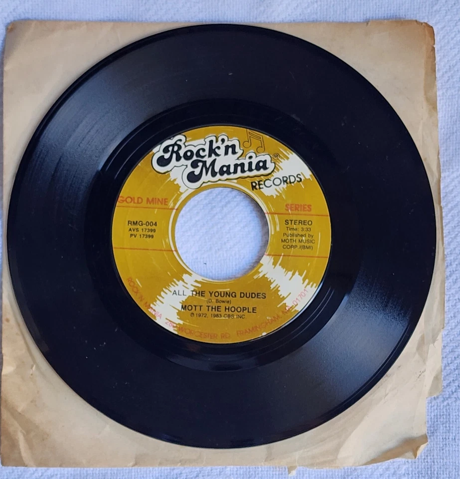 Mott The Hoople All The Young Dudes D. Bowie Ten Years After A. Lee Rock'n Mania - Image 3 of 4