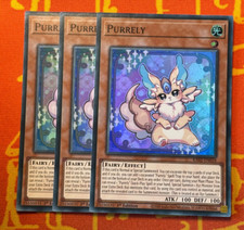 YUGIOH PURRELY SUPER RARE NM RA02-EN018 x3 PLAYSET