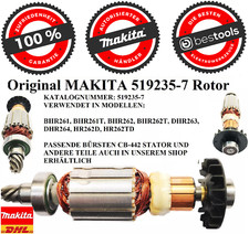 Original MAKITA ANKER 519235-7 DHR264 HR262D HR262TD DHR263 BHR262 BHR261😊